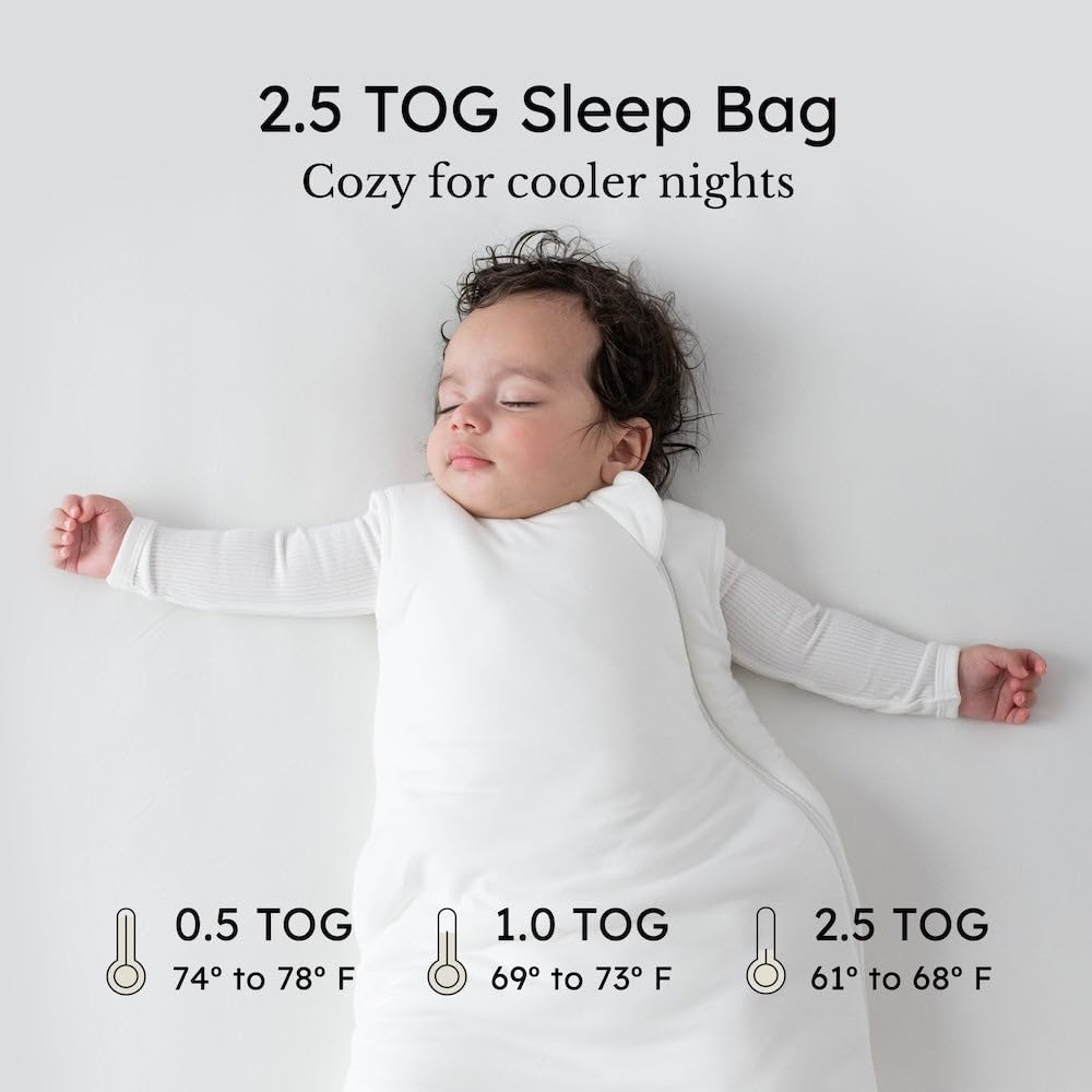KYTE BABY sleep bag 2.5 tog warmth for varying temperatures