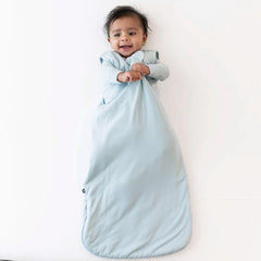 Kyte Baby sleep bag back view highlighting smooth fabric and snug fit for cozy nights.