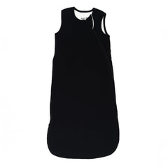 KYTE BABY sleep bag midnight closeup shows breathable bamboo fabric