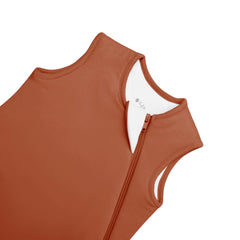Kyte Baby sleep bag rust size small fits babies and toddlers for cozy sleep.