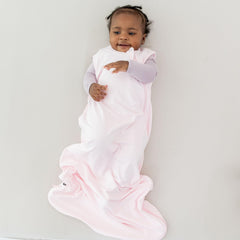 KYTE BABY sleep bag Sakura fabric-closeup showing breathable bamboo blend.