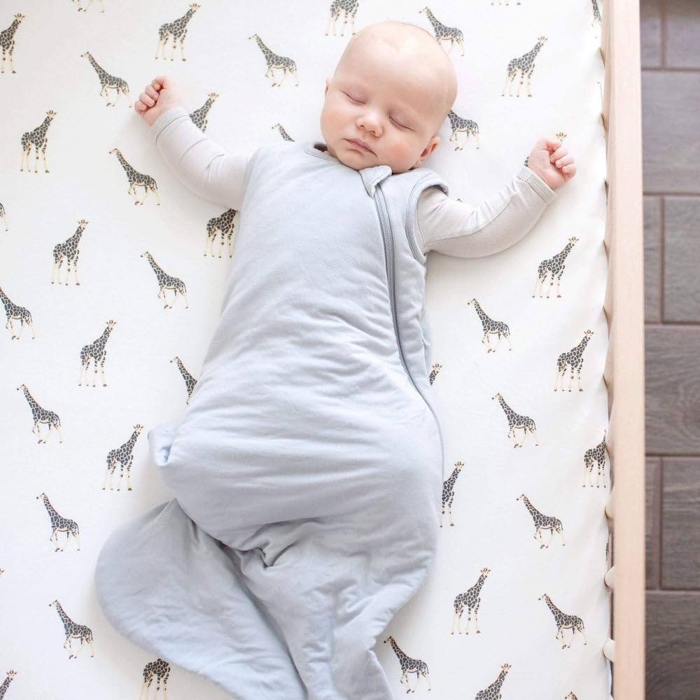 KYTE BABY sleep bag Storm small back view showing relaxed unisex fit