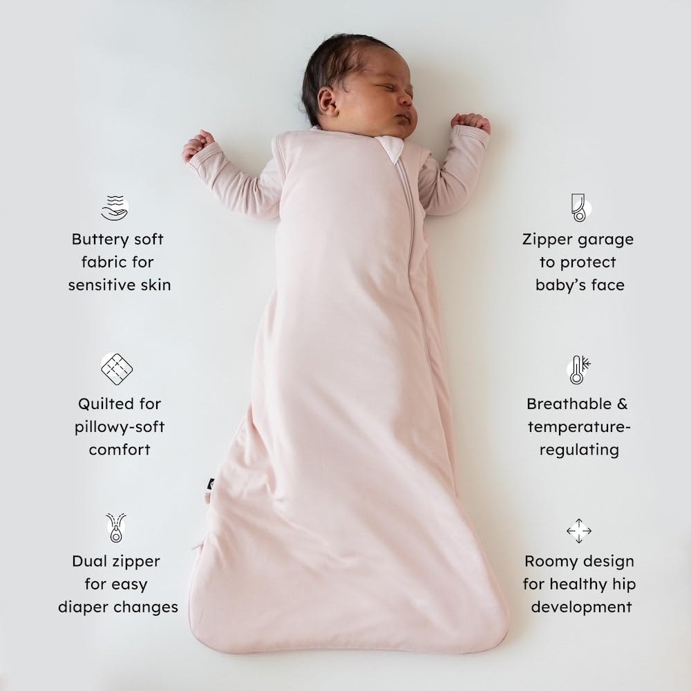 KYTE BABY sleep bag wearable blanket use on toddler in cozy night routine