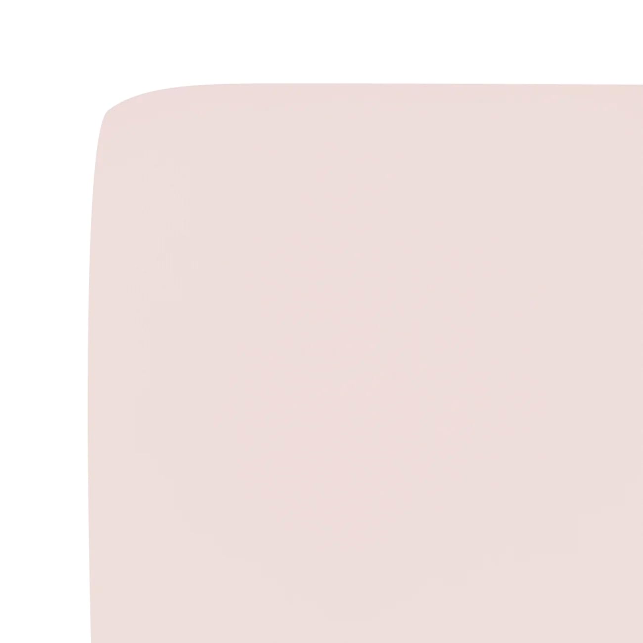 Kyte Baby Soft Crib Sheet on crib shows blush color enhances nursery aesthetic