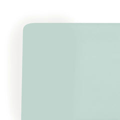 Kyte Baby sage crib sheet on baby sleeping peacefully