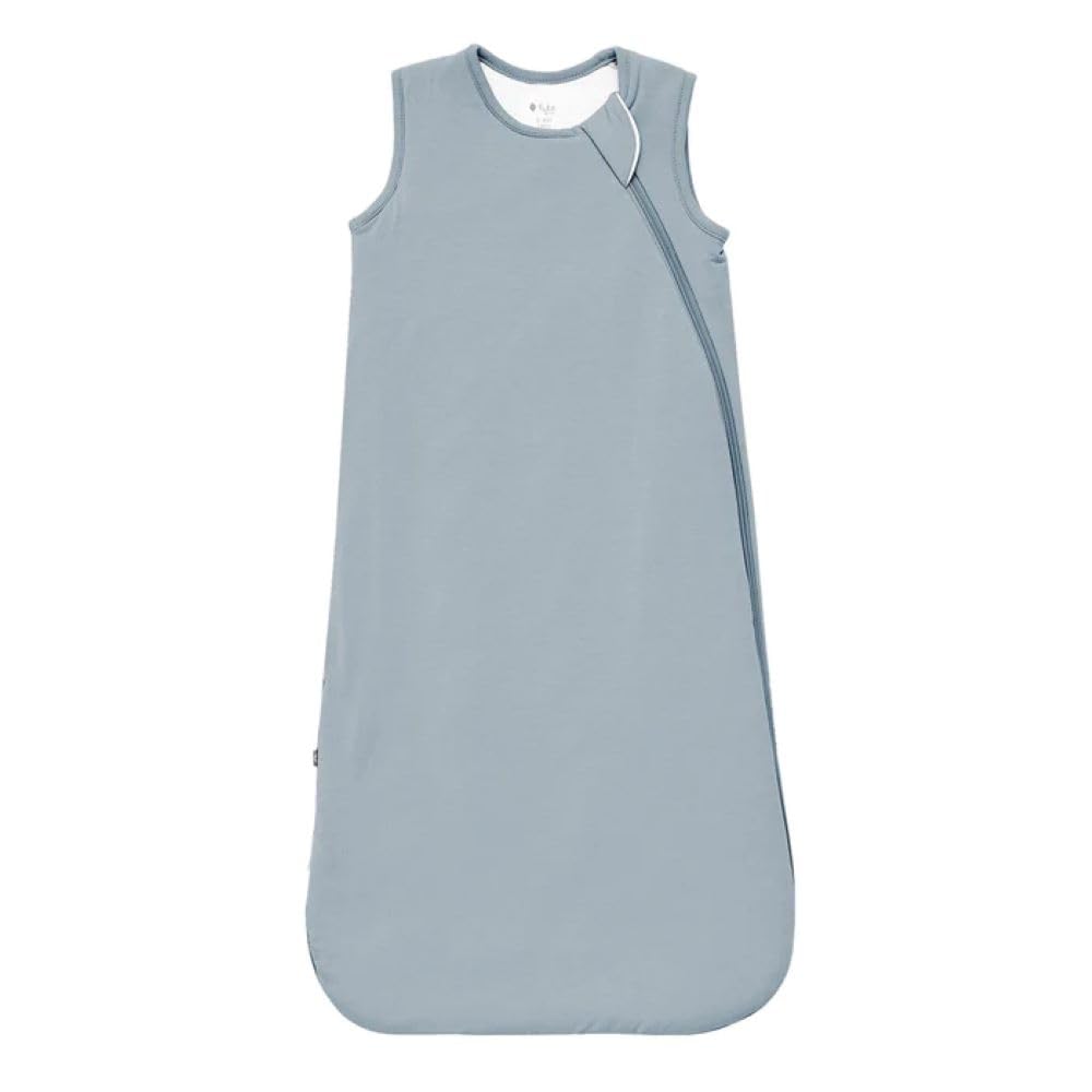 Kyte Baby unisex sleep bag front view shows breathable bamboo fabric for comfortable sleep.