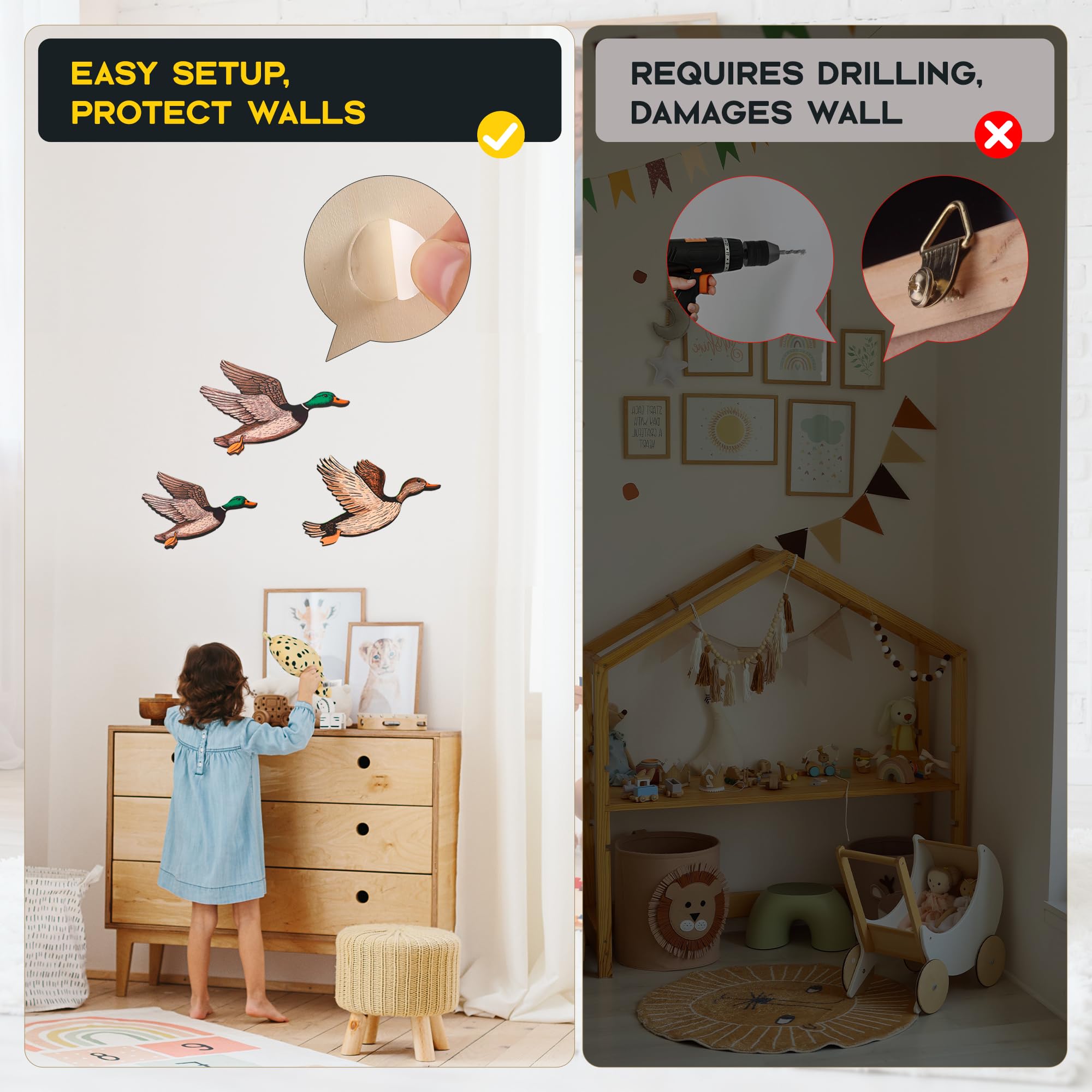 Kytvl rustic-farmhouse finish evokes vintage charm and durable wood quality.