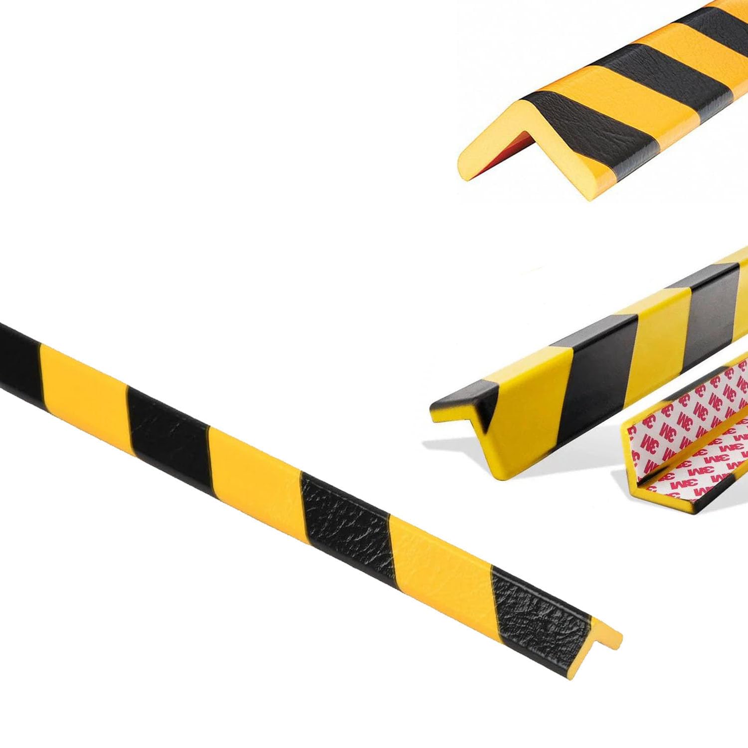 Kyvoria edge protector install peel-stick design for quick corner safety in workshops