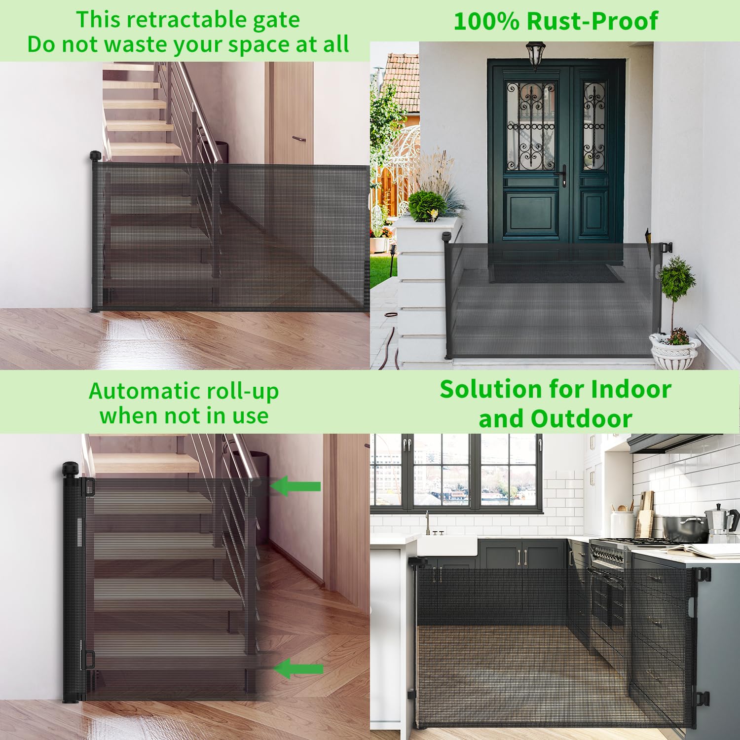 KYXAIN indoor-outdoor mesh supports versatile placement