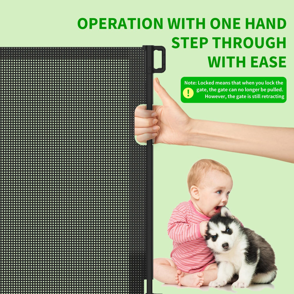 KYXAIN gate suits small to medium pets and children (10–40 lbs)