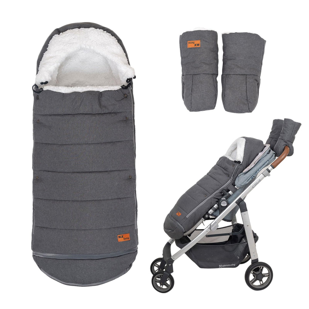 KZ Dotnz baby bunting bag waterproof fabric keeps the stroller dry