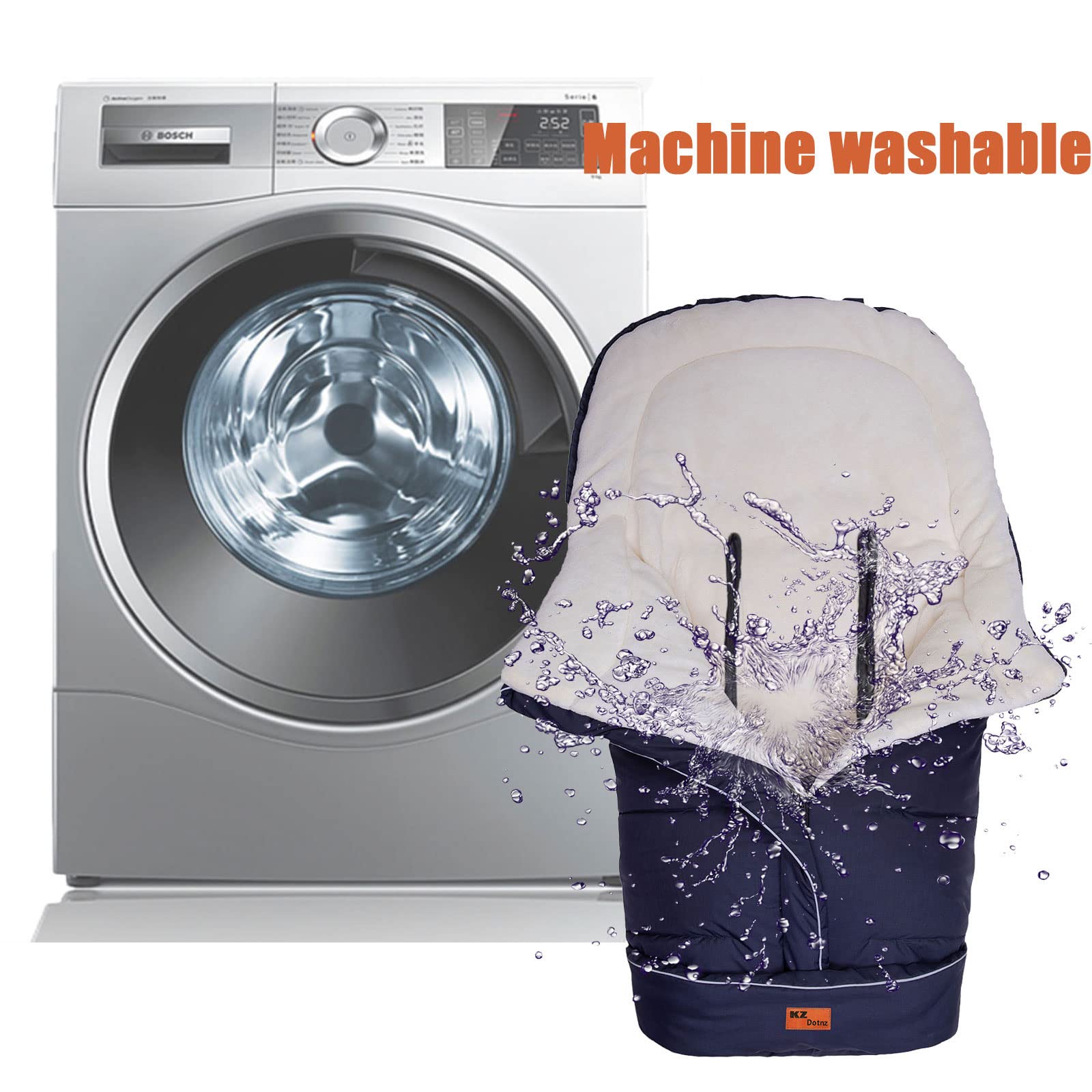 KZ Dotnz easy-care machine wash at 30 C for busy families.
