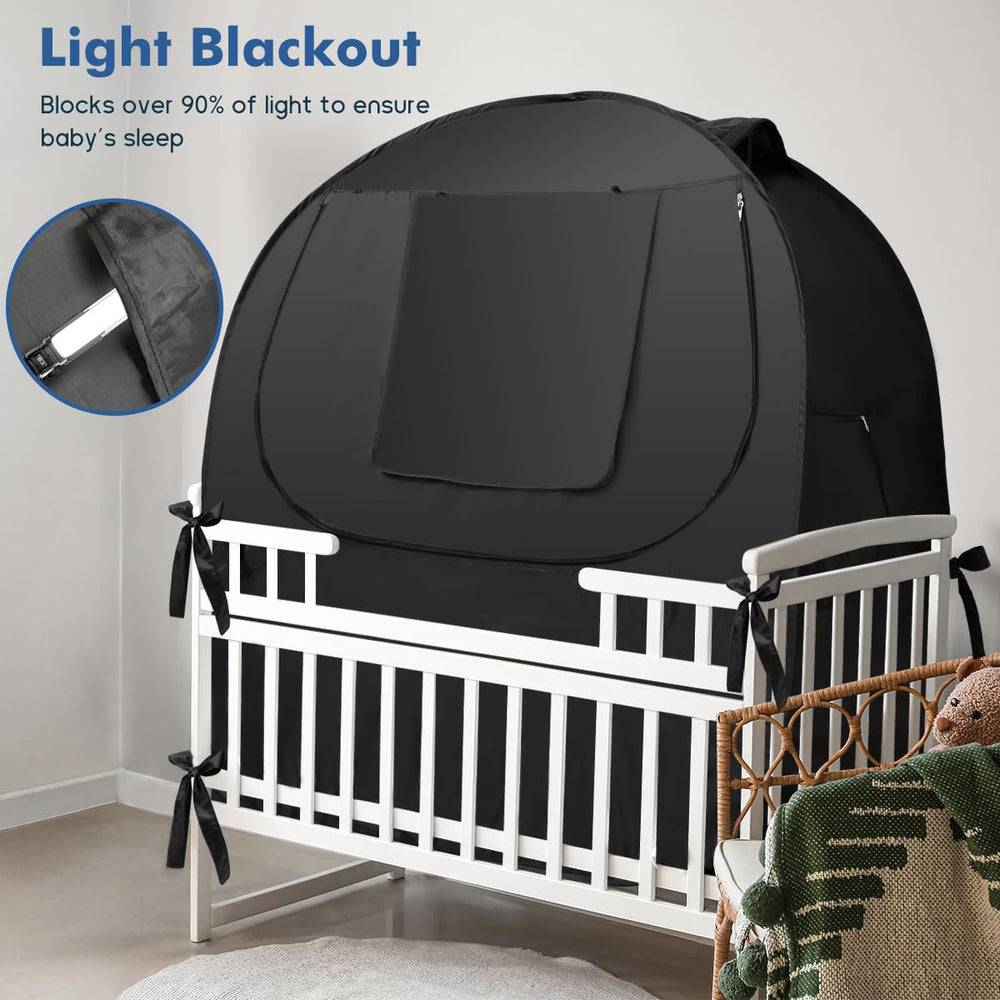 L RUNNZER bottom-mosquito-net-zip enables quick sheet changes.