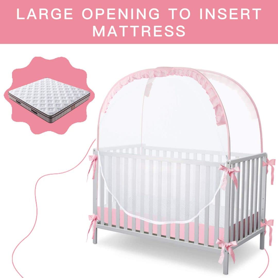 L RUNNZER Pop-up setup enabling fast placement in the crib