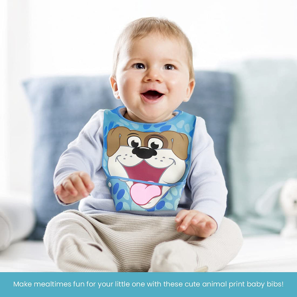 LA Baby crumb snatcher age zero to twelve months suitable for infants.