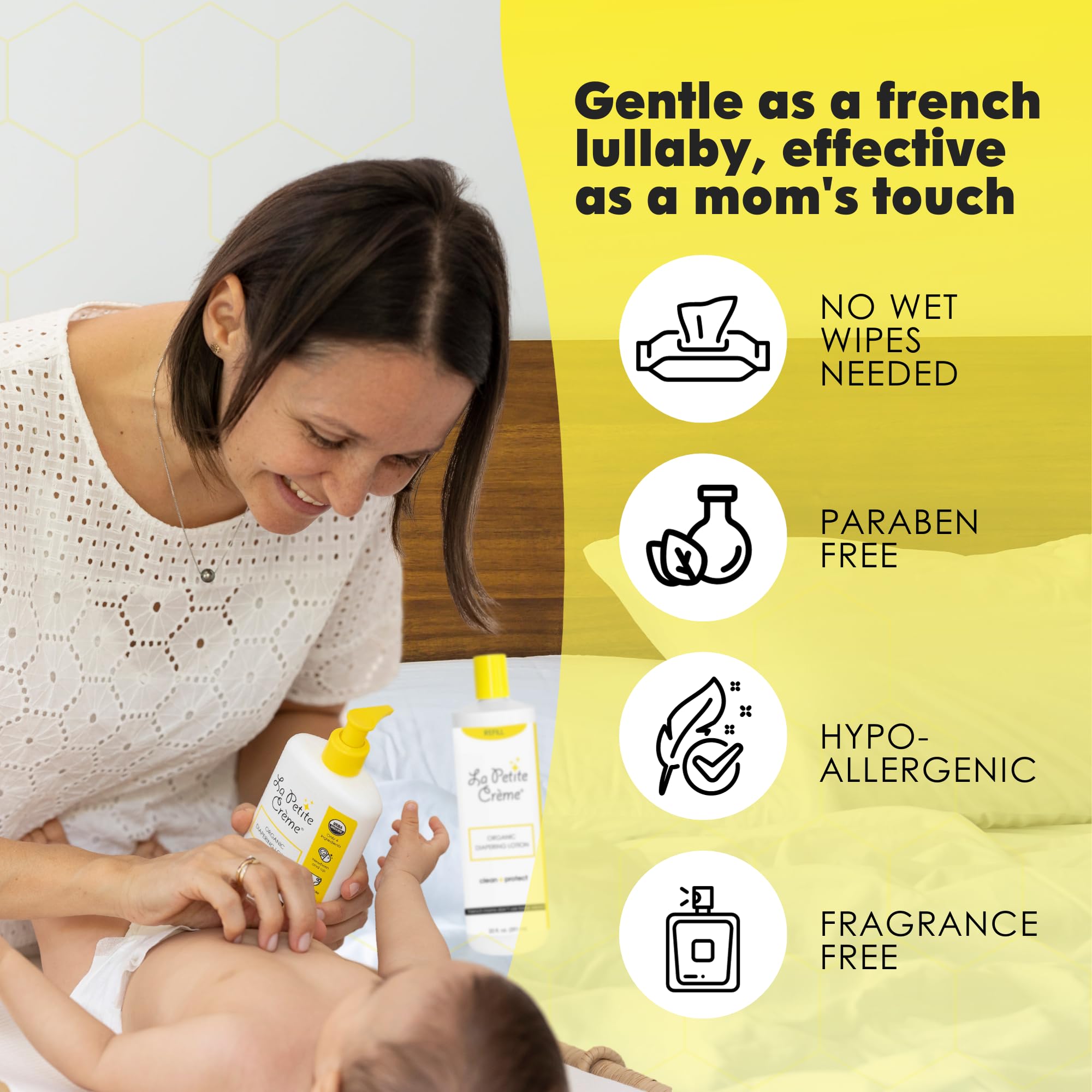 La Petite Creme France-inspired recipe imagery evokes trusted skincare heritage