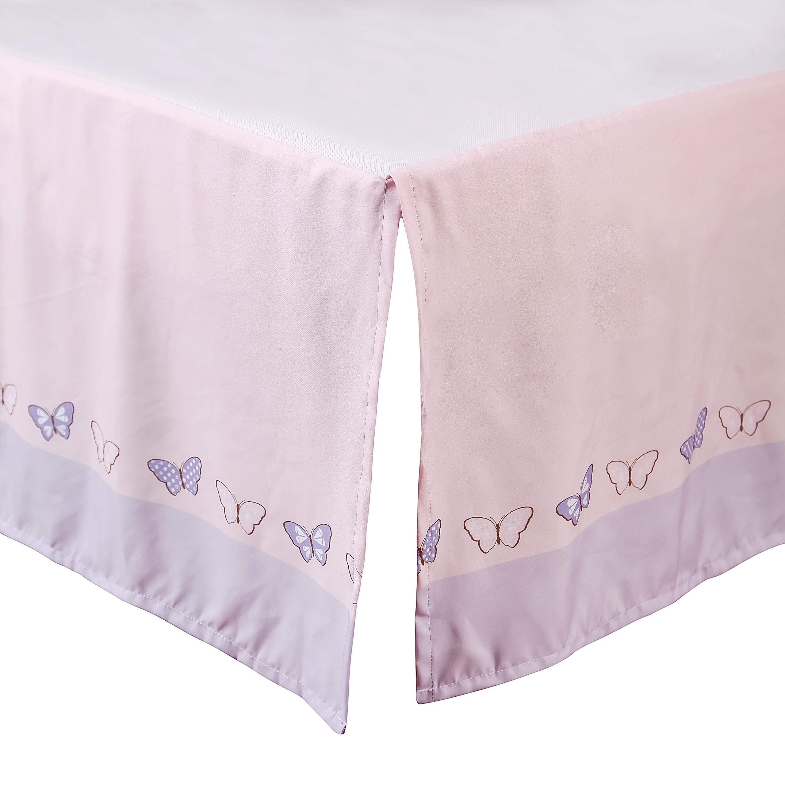La Premura comforter image shows microfiber fill for cozy baby snuggles.