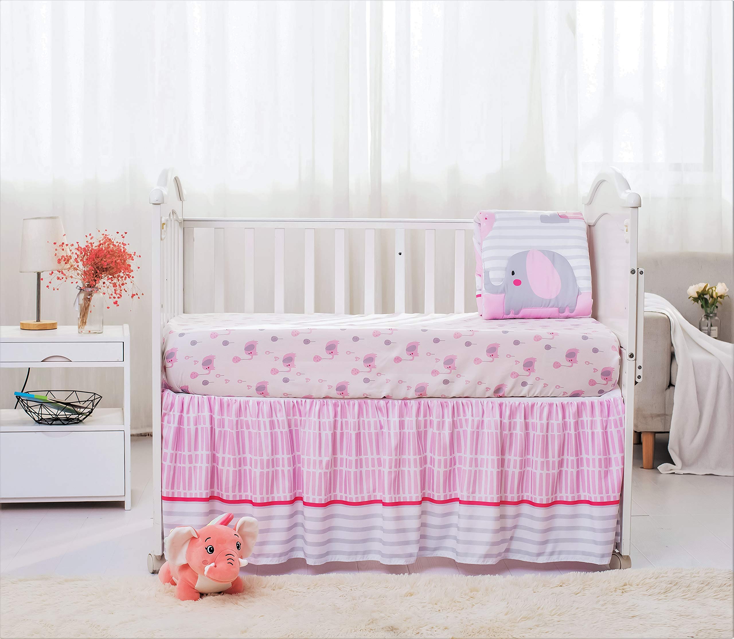 La Premura reversible patchwork quilt close-up shows dual design options.