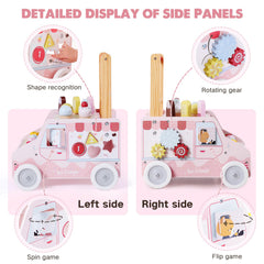 Labebe ice cream cart activity, engaging pretend play and motor skill practice