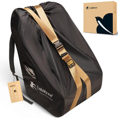 Labitree carseat travel bag gate-check ready with reinforced support.