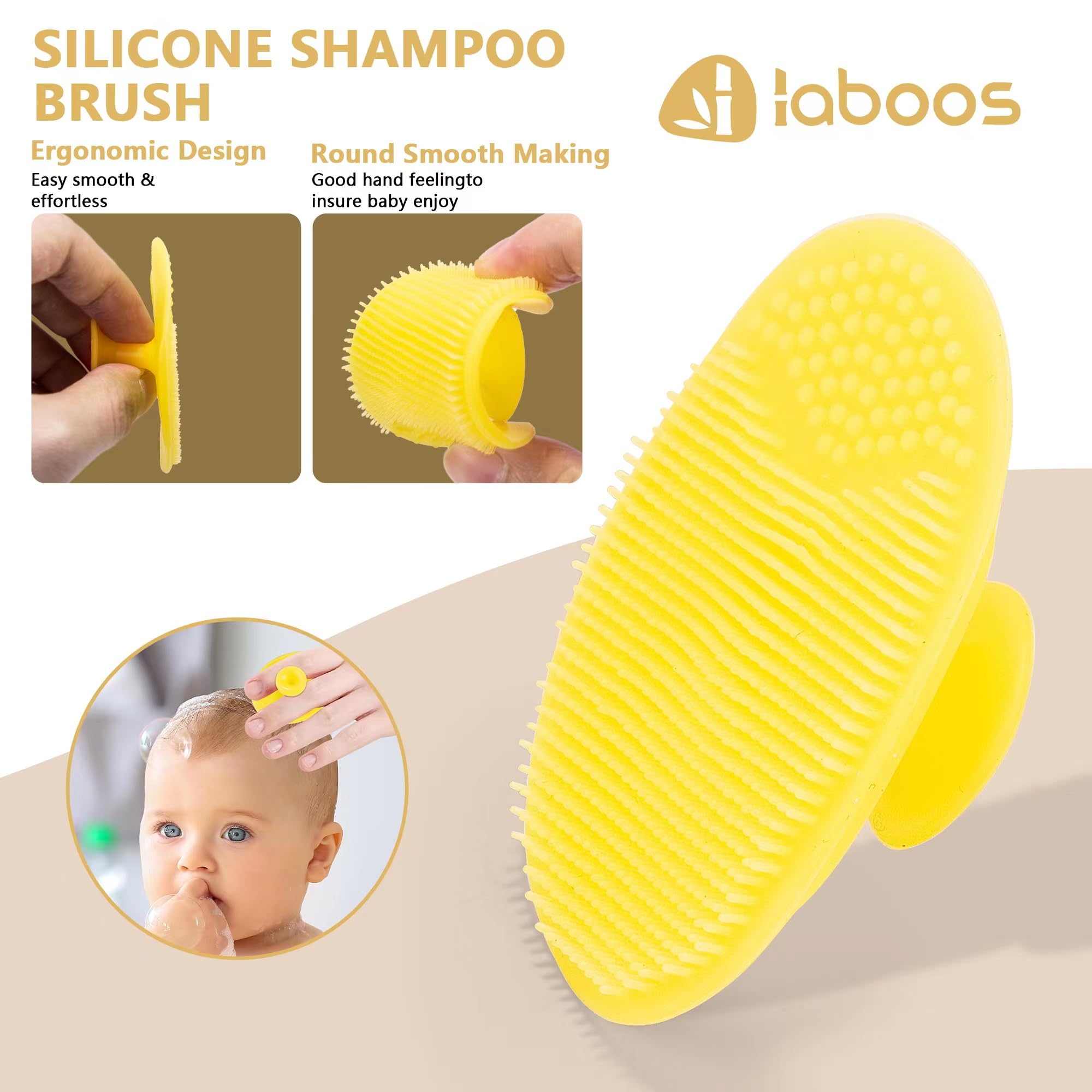 Laboos beech wood hair tools feel sturdy and natural.