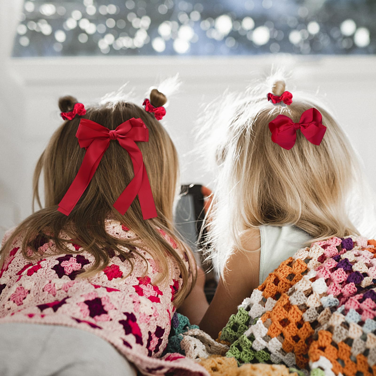 LACGO burgundy headband adds cute finishing touch for school days and parties.