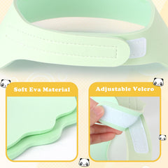 LADES adjustable-buckle cap demonstrates a customized fit for growing toddlers.