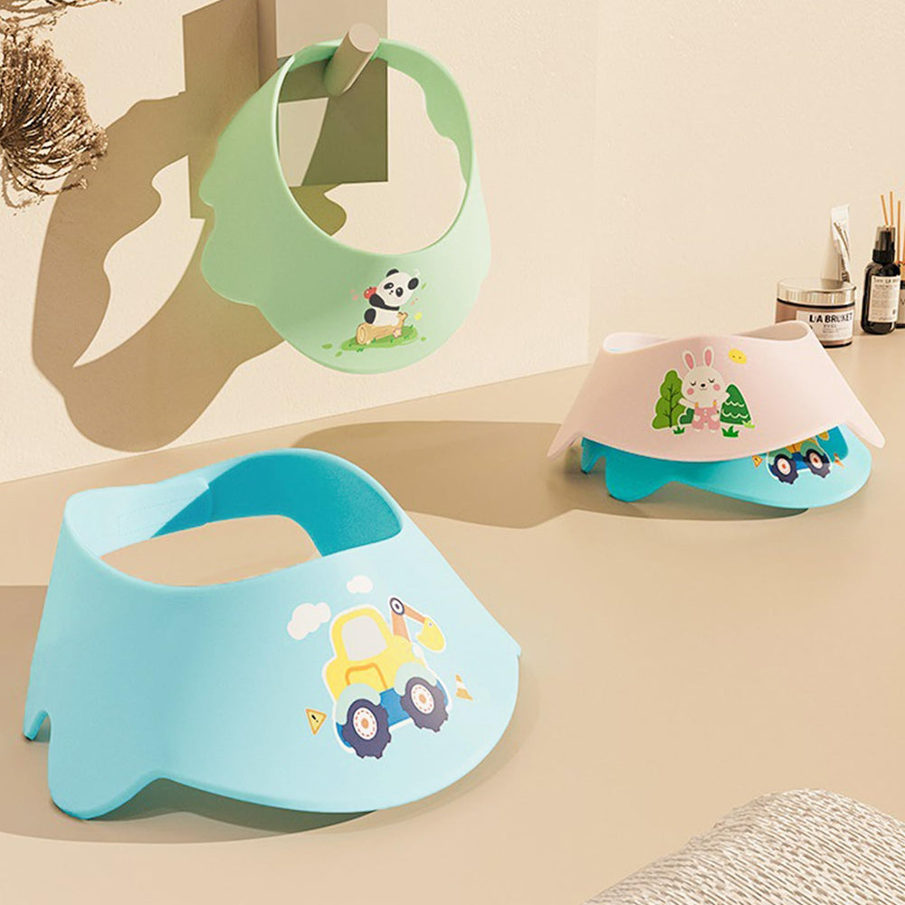 LADES in-use bath time image shows cozy, splash-free routine.
