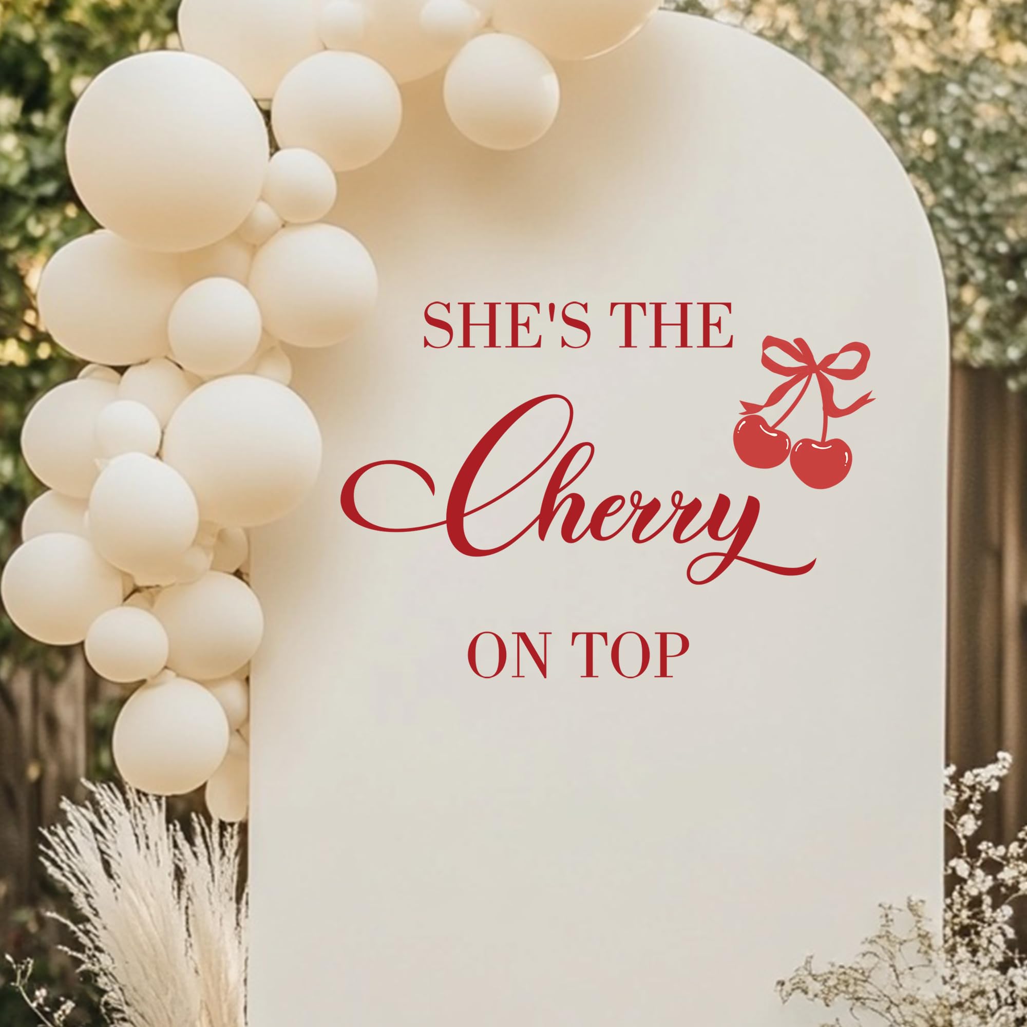 Ladinimo Baby shower wall decal adds sweet character to party space.