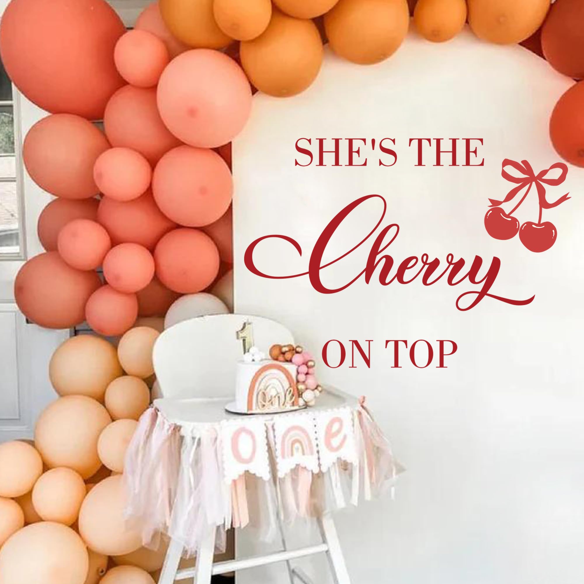 Ladinimo Bachelorette wall decal creates festive backdrop for celebration.