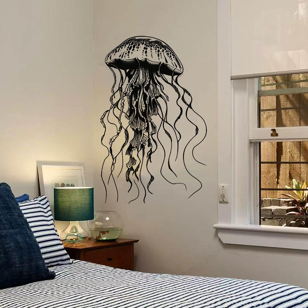 Ladinimo jellyfish wall decals brighten classroom walls with an ocean theme