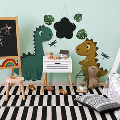 Ladinimo dino wall art enhances a child's bedroom or play area