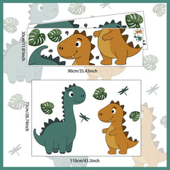 Ladinimo cute dinosaur sticker adds playful color to a kids room