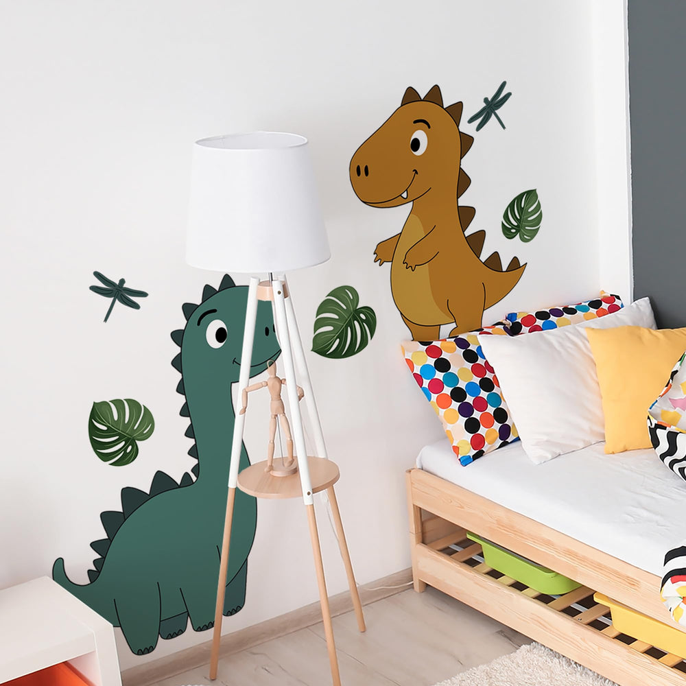 Ladinimo dinosaur wall decal suits classrooms and nurseries