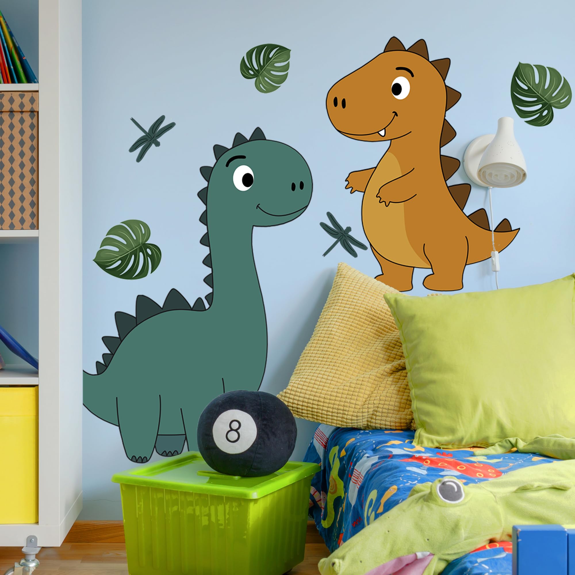 Ladinimo dinosaur wall stickers decorate bedrooms and classrooms