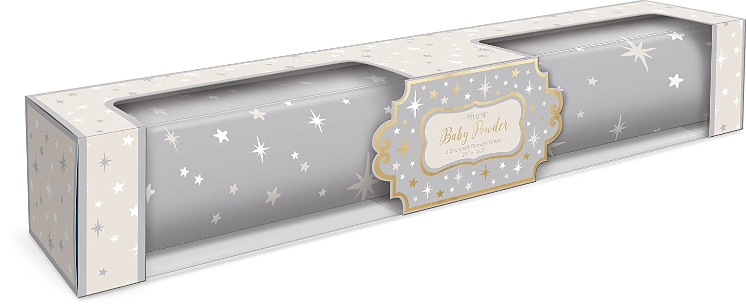 Lady Jayne box with six sheets ready for drawer organization and scent.