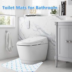 LAIAMER blue-dot design image presents an approachable look that helps hide minor stains.