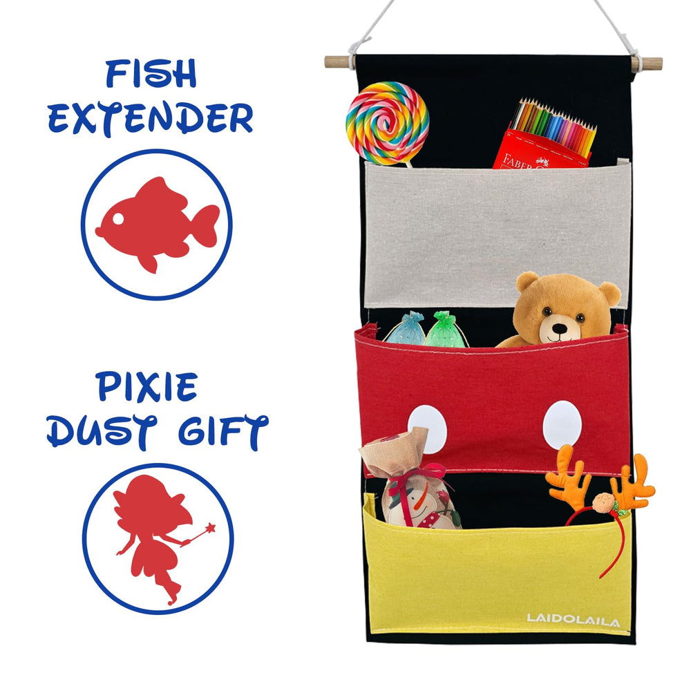 LAIDOLAILA pixie-dust gift holder highlights festive accents for treats and keepsakes.