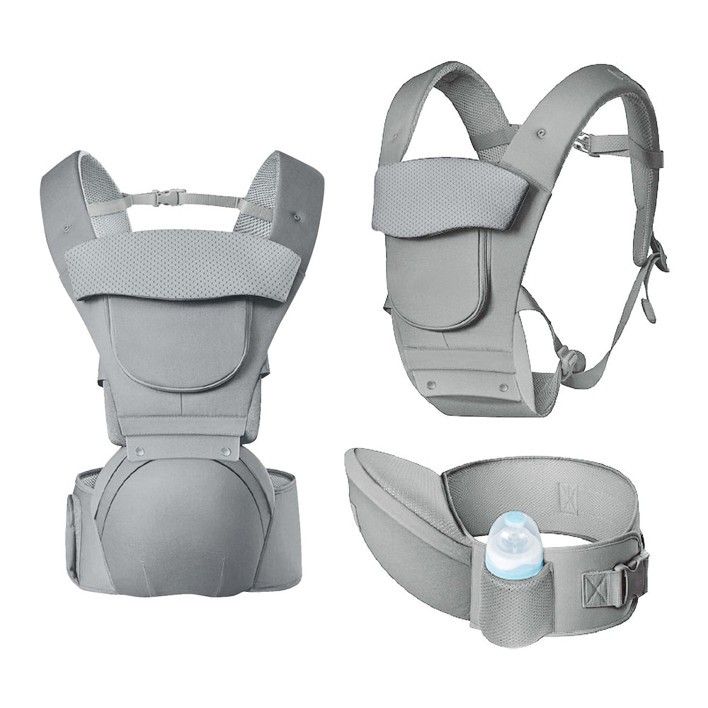 Laifarkost baby carrier neck support pod provides stable neck positioning during daily carries.