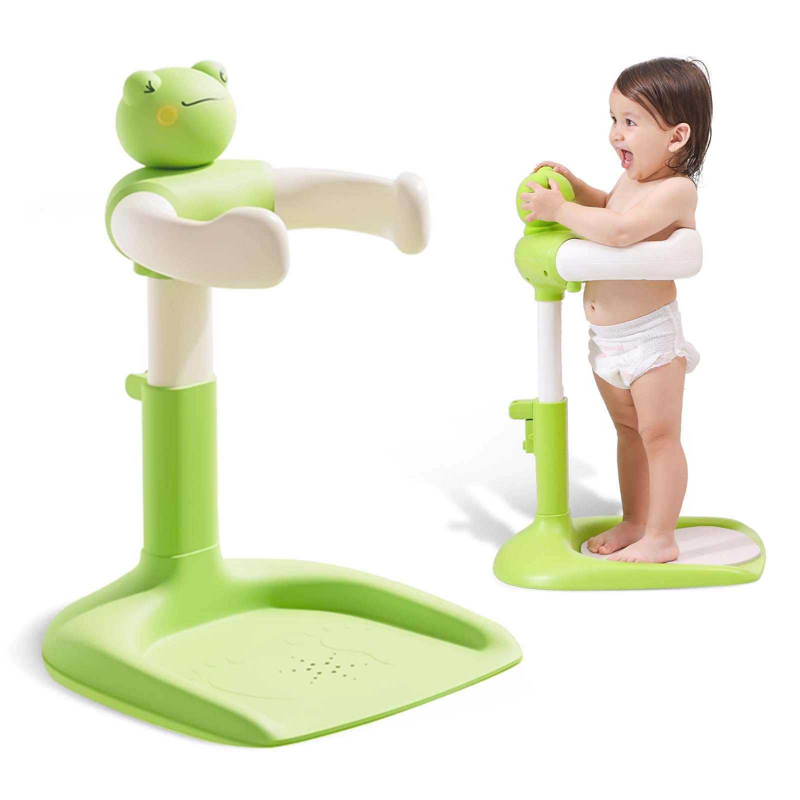 Laigoldana baby shower stand anti-slip base provides stable bath-time support.
