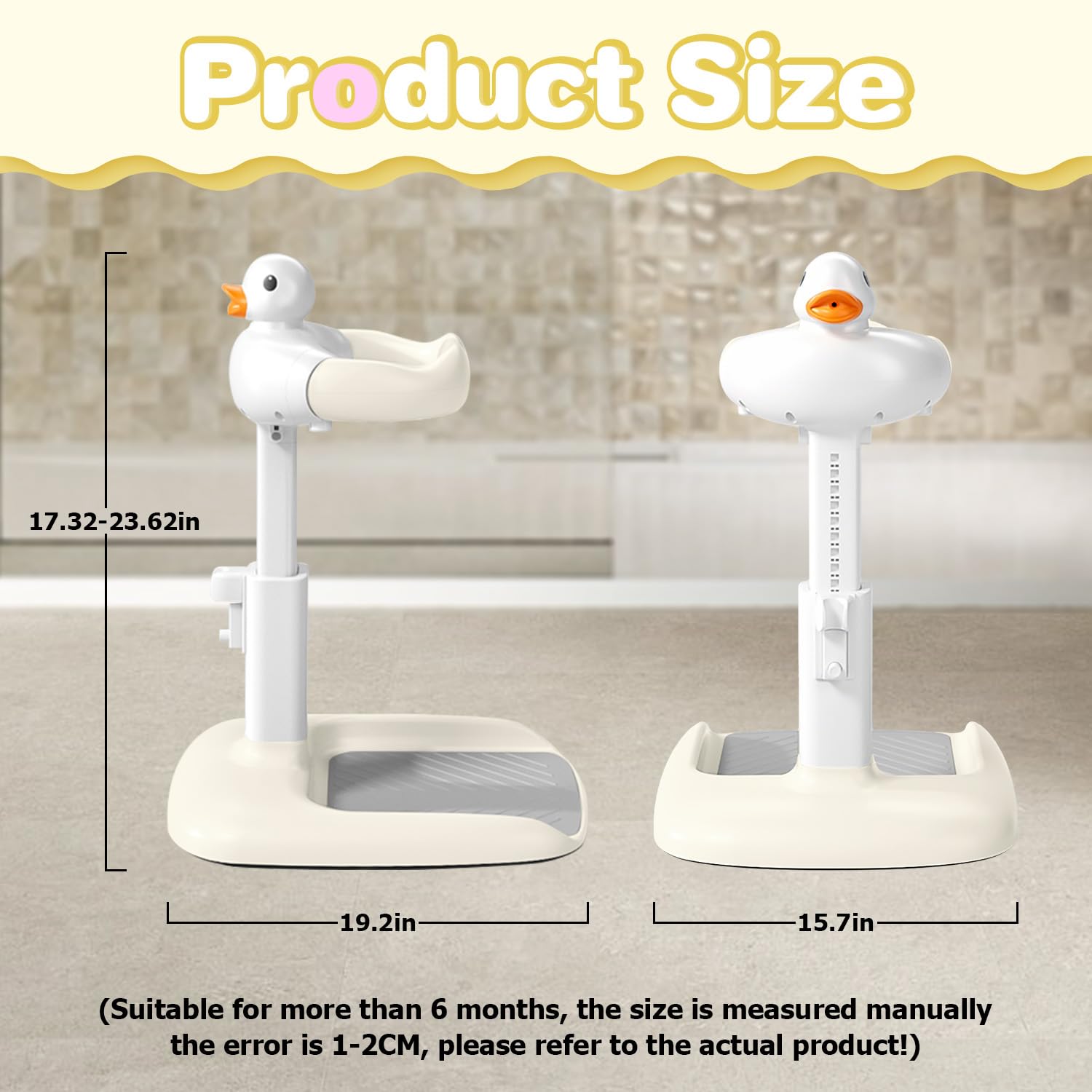 LAIKORE diaper-change platform supports quick diapering while baby stands