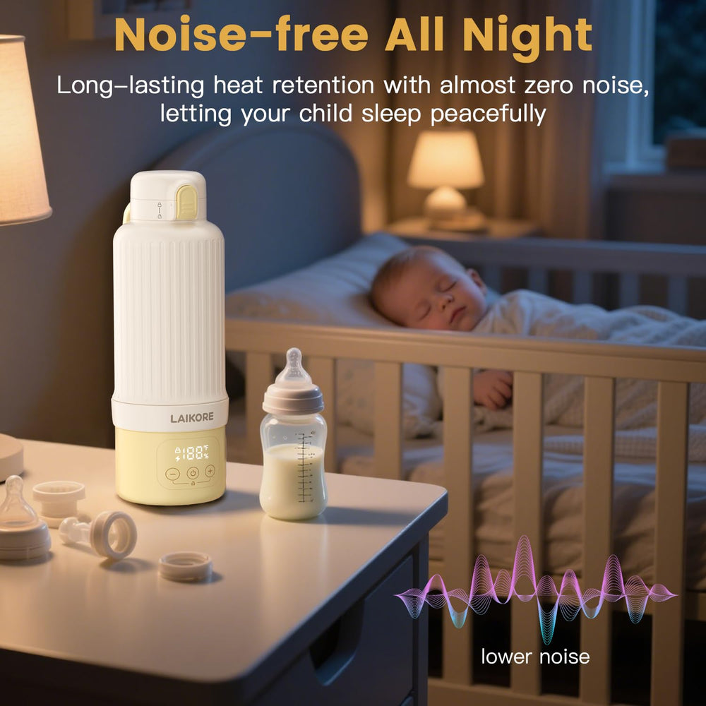 LAIKORE compact and lightweight warmer supports busy family days.