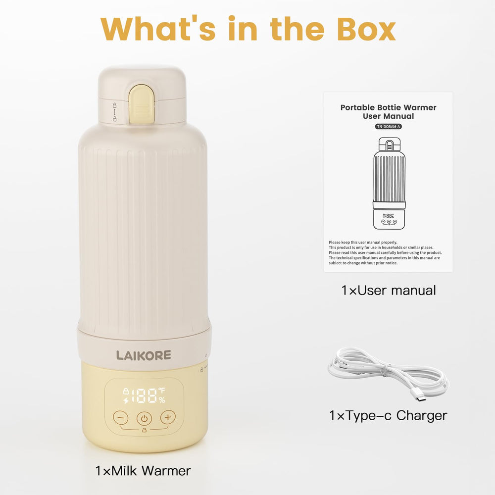 LAIKORE USB-rechargeable unit powers warmth during travel and errands.