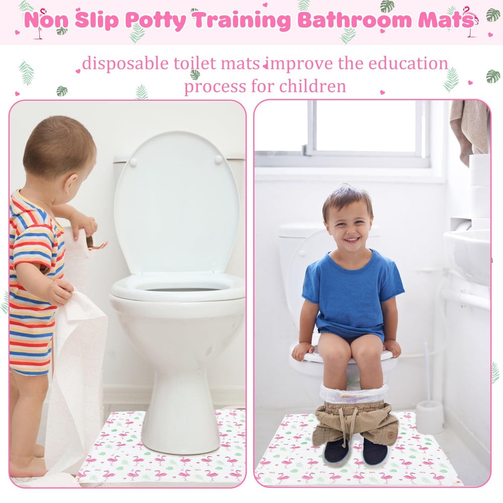 LAIAMER Flamingo mats suitable for both home and public bathrooms