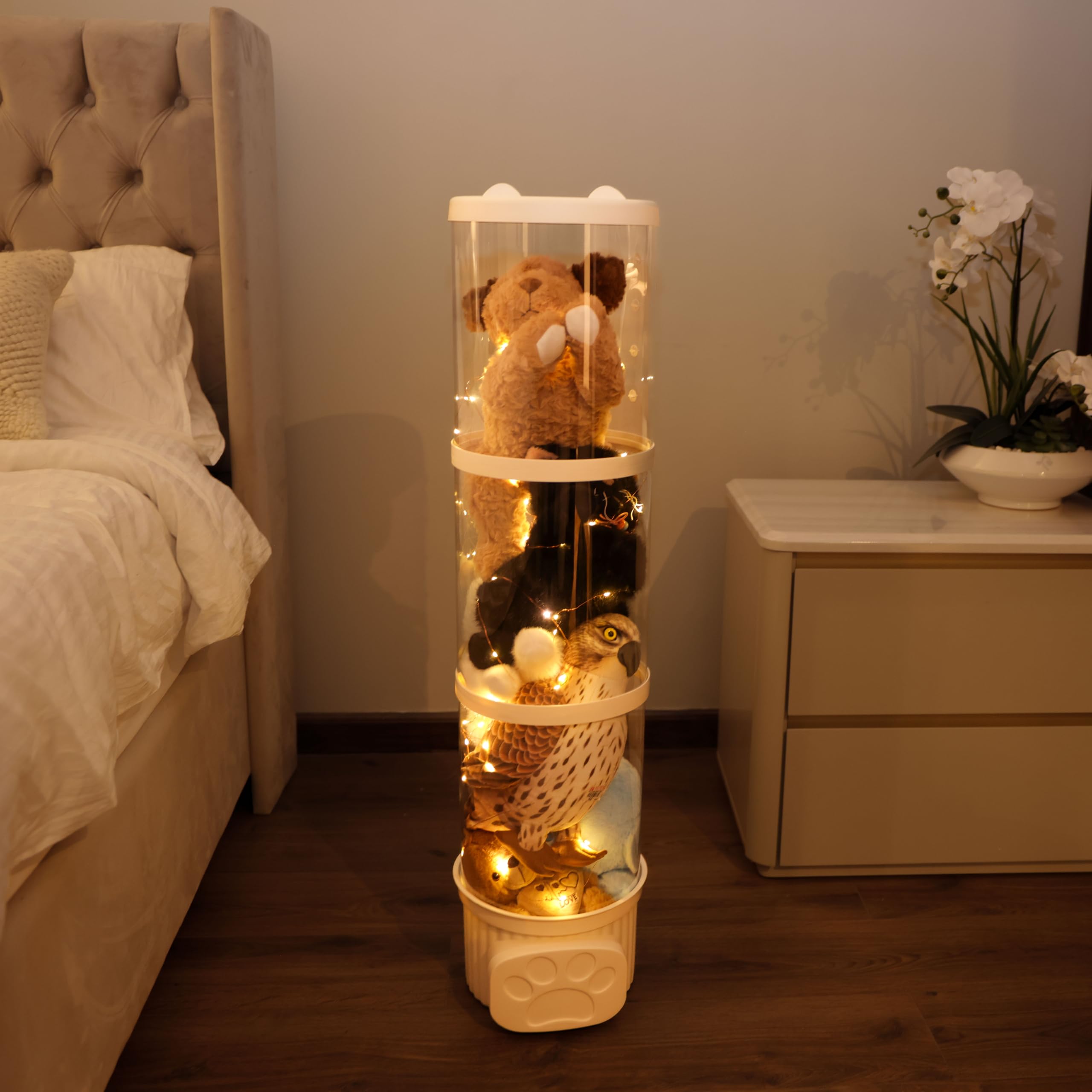 LALABOO kids' room stays tidy with space-saving organization.