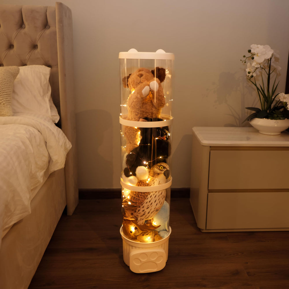 LALABOO kids' room stays tidy with space-saving organization.