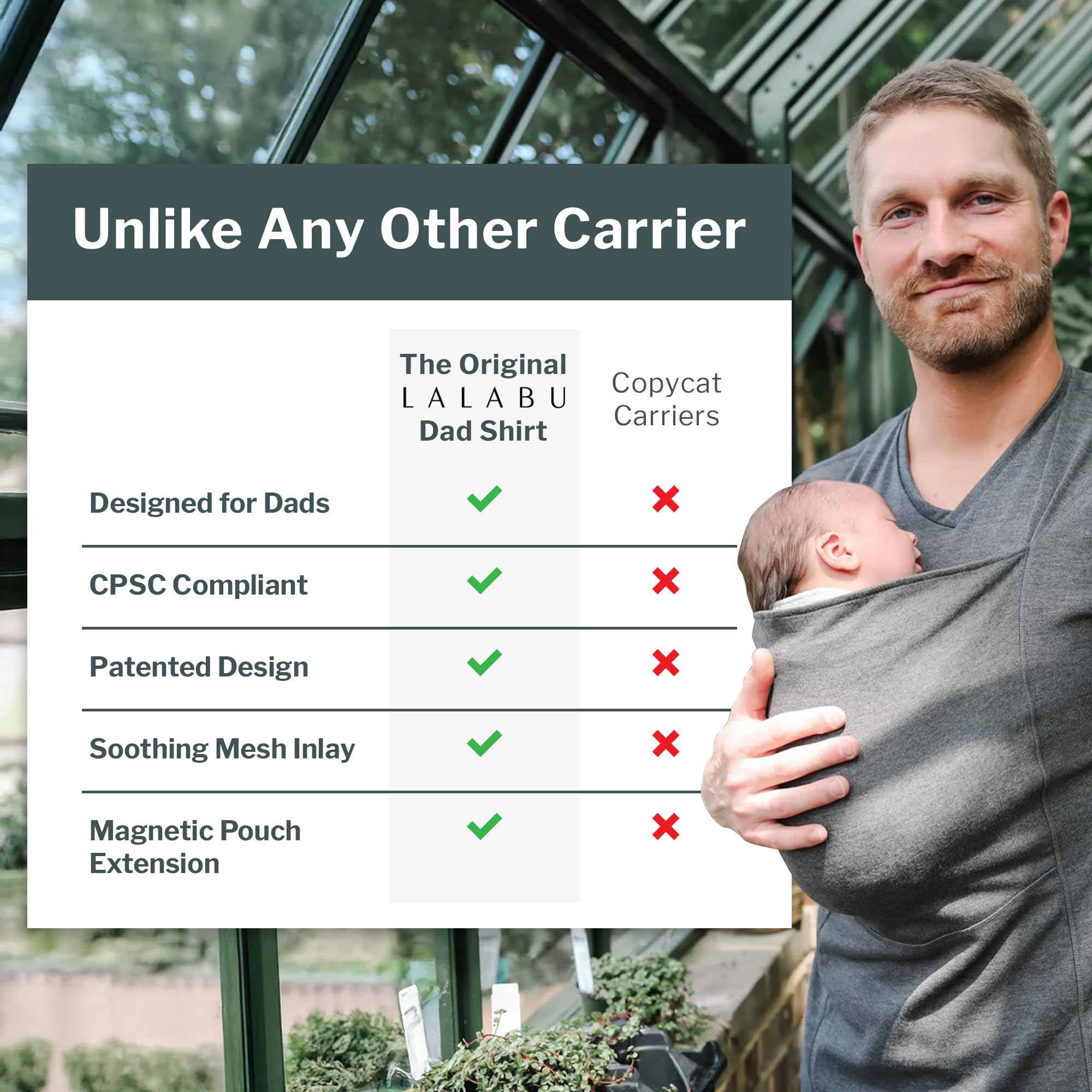Lalabu Dad Shirt cpsc-compliant emphasizes safety-forward construction for daily wear.