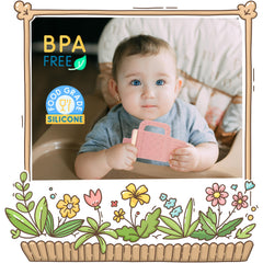 LalaDream teether is easy to clean with steam, dishwasher, or boiling water.
