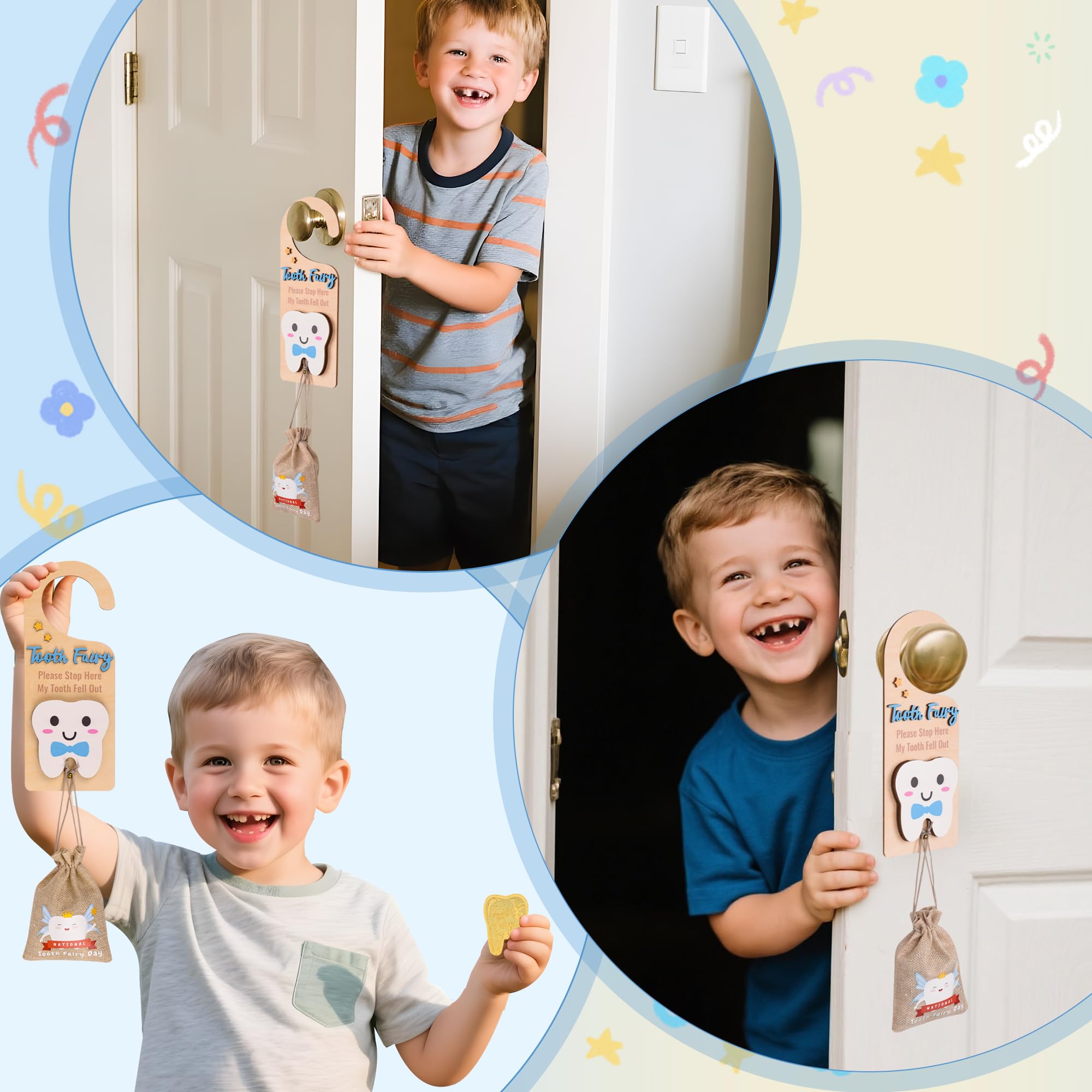 LALADUCK National Tooth Fairy Day print adds whimsy to the moment