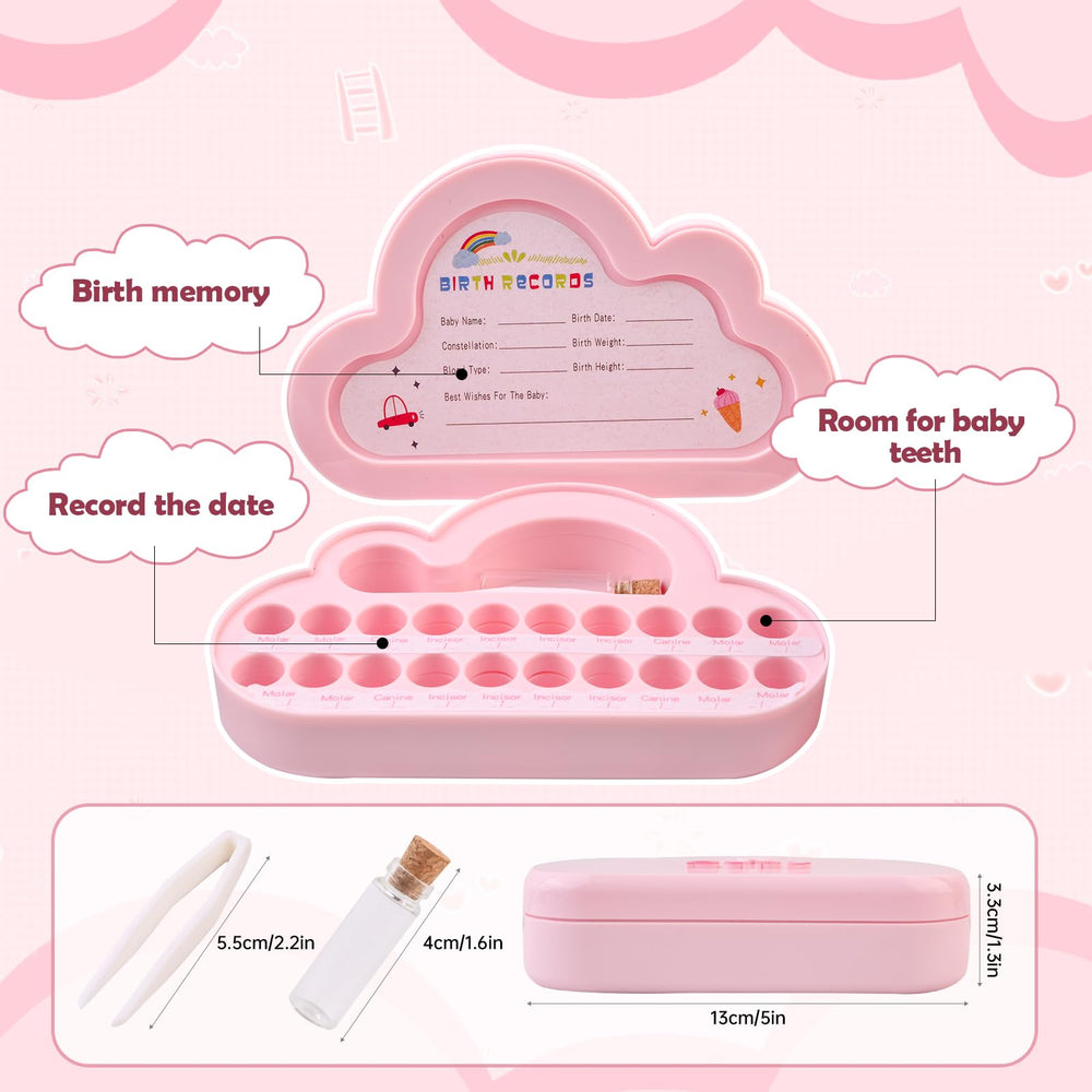 LALADUCK tooth fairy kit and growth chart included for memories.